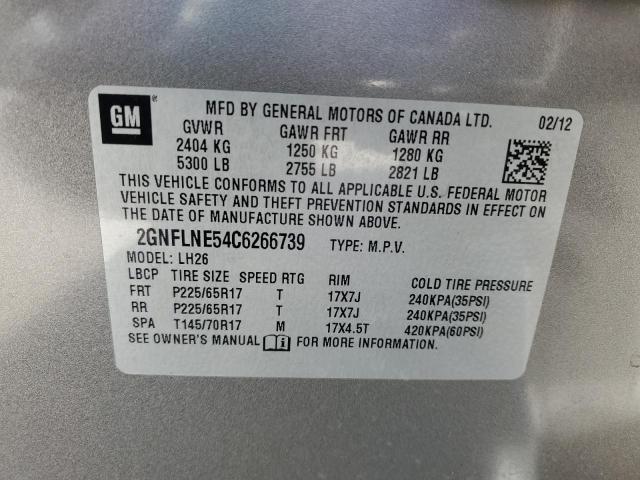 Photo 13 VIN: 2GNFLNE54C6266739 - CHEVROLET EQUINOX 