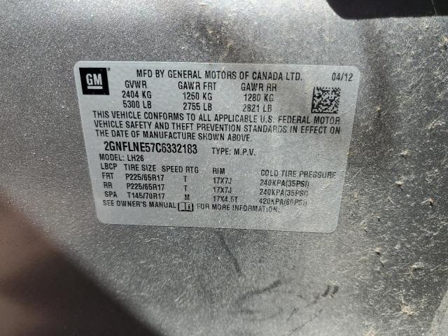 Photo 11 VIN: 2GNFLNE57C6332183 - CHEVROLET EQUINOX 