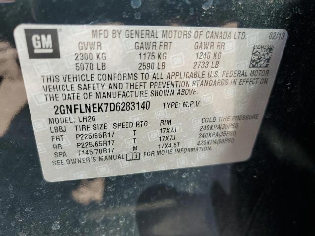 Photo 12 VIN: 2GNFLNEK7D6283140 - CHEVROLET EQUINOX LT 