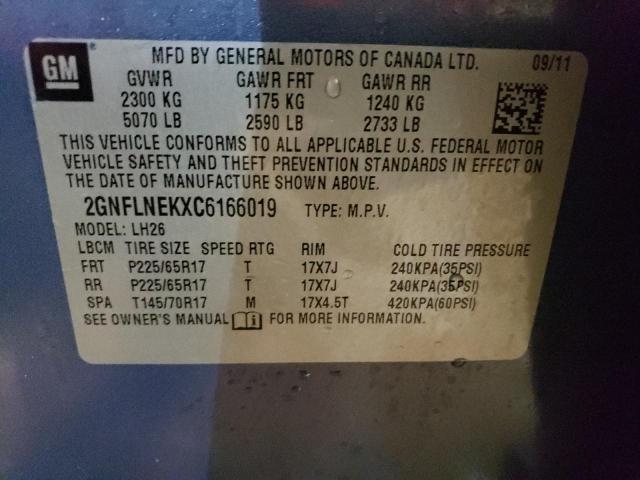 Photo 12 VIN: 2GNFLNEKXC6166019 - CHEVROLET EQUINOX 