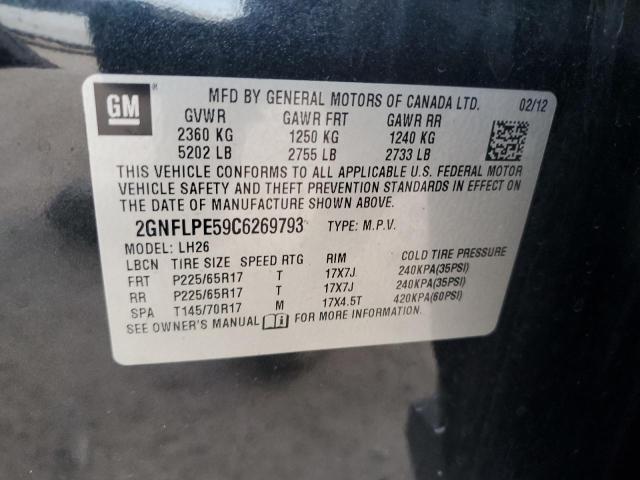 Photo 13 VIN: 2GNFLPE59C6269793 - CHEVROLET EQUINOX LT 