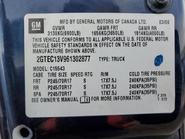 Photo 11 VIN: 2GTEC13V961302877 - GMC SIERRA 