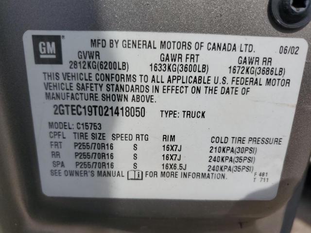 Photo 11 VIN: 2GTEC19T021418050 - GMC NEW SIERRA 