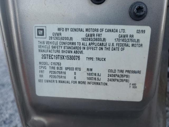 Photo 11 VIN: 2GTEC19T9X1530076 - GMC NEW SIERRA 