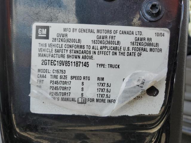 Photo 11 VIN: 2GTEC19V851187145 - GMC NEW SIERRA 