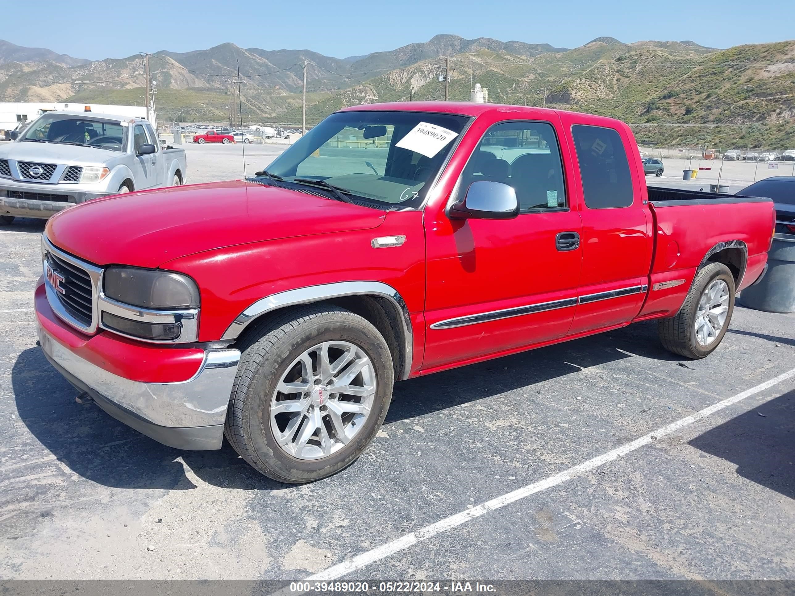 Photo 1 VIN: 2GTEC19V9Y1293382 - GMC SIERRA 