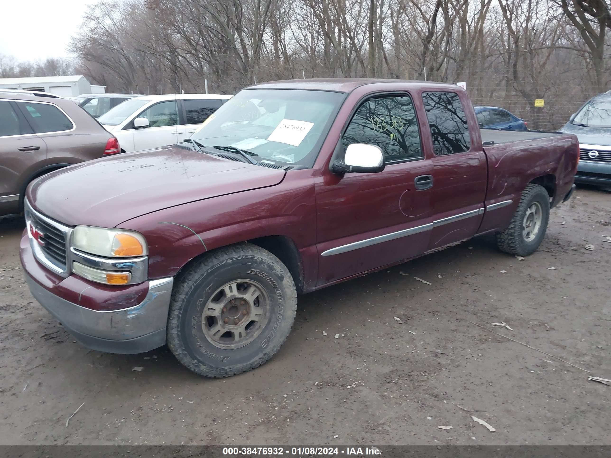 Photo 1 VIN: 2GTEC19VX21354617 - GMC SIERRA 