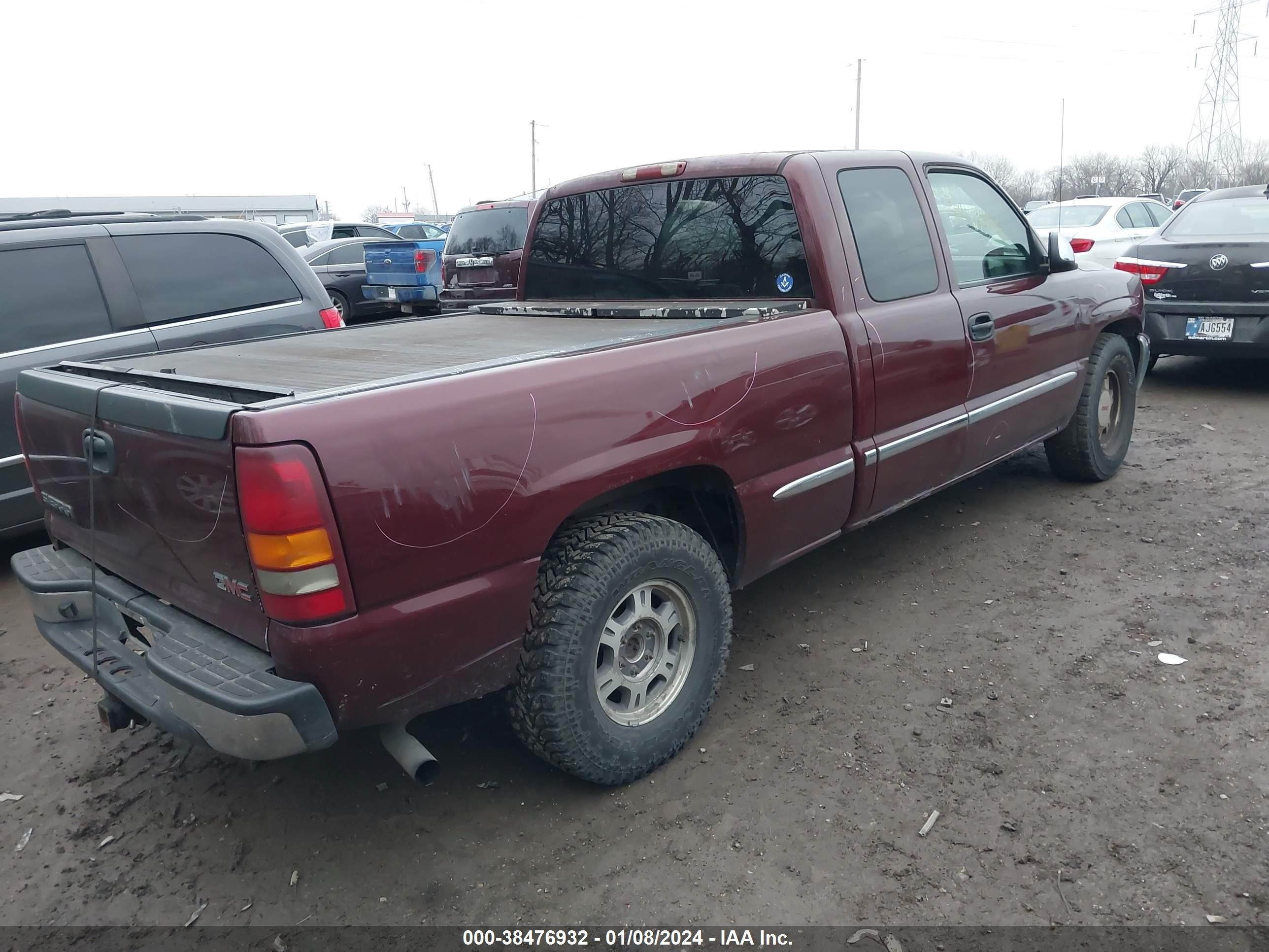 Photo 3 VIN: 2GTEC19VX21354617 - GMC SIERRA 