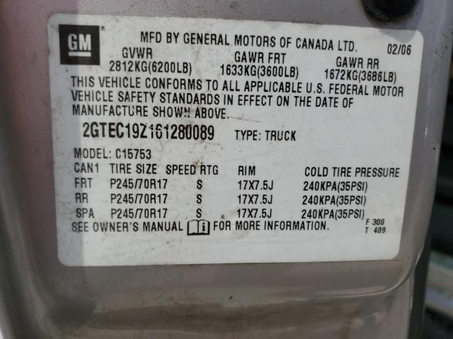 Photo 11 VIN: 2GTEC19Z161280089 - GMC NEW SIERRA 