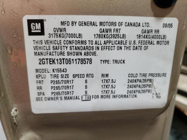 Photo 11 VIN: 2GTEK13T061178578 - GMC NEW SIERRA 