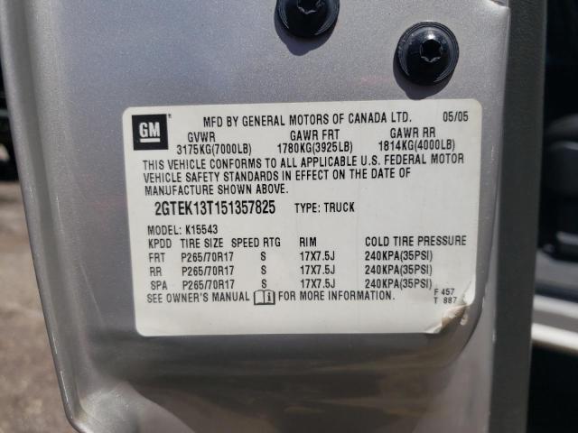 Photo 11 VIN: 2GTEK13T151357825 - GMC SIERRA 