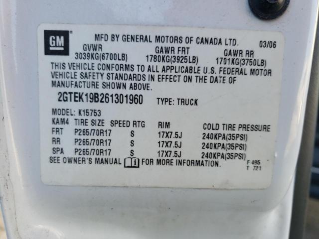 Photo 11 VIN: 2GTEK19B261301960 - GMC SIERRA 