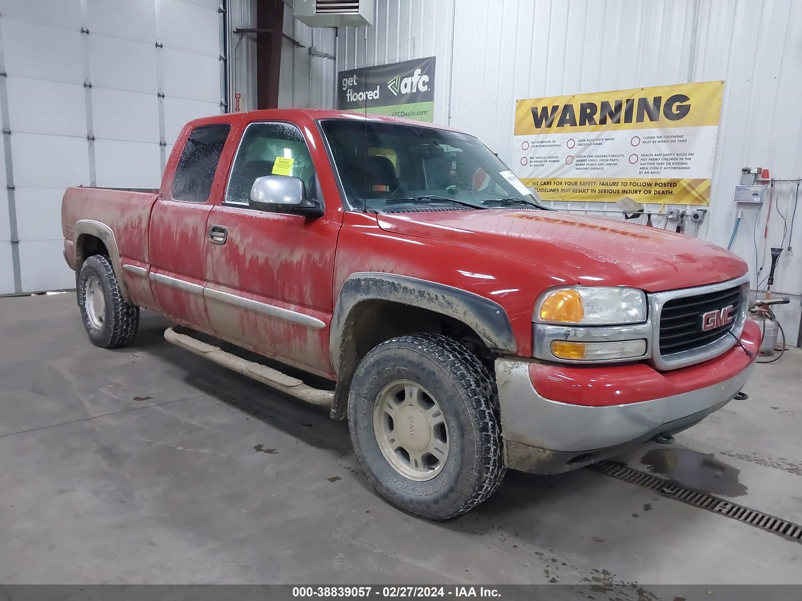 Photo 0 VIN: 2GTEK19T221260099 - GMC SIERRA 