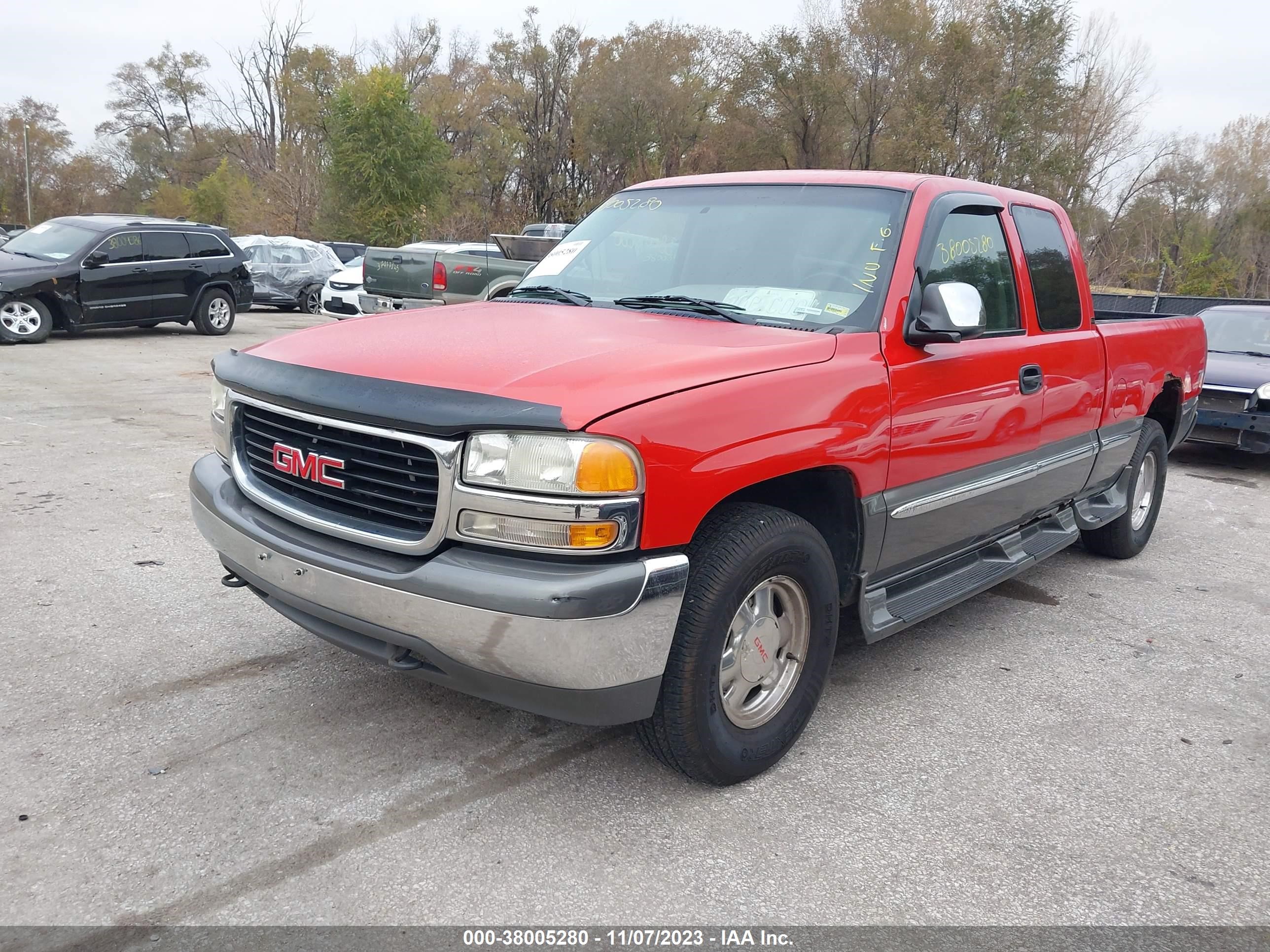 Photo 1 VIN: 2GTEK19T5Y1293638 - GMC SIERRA 