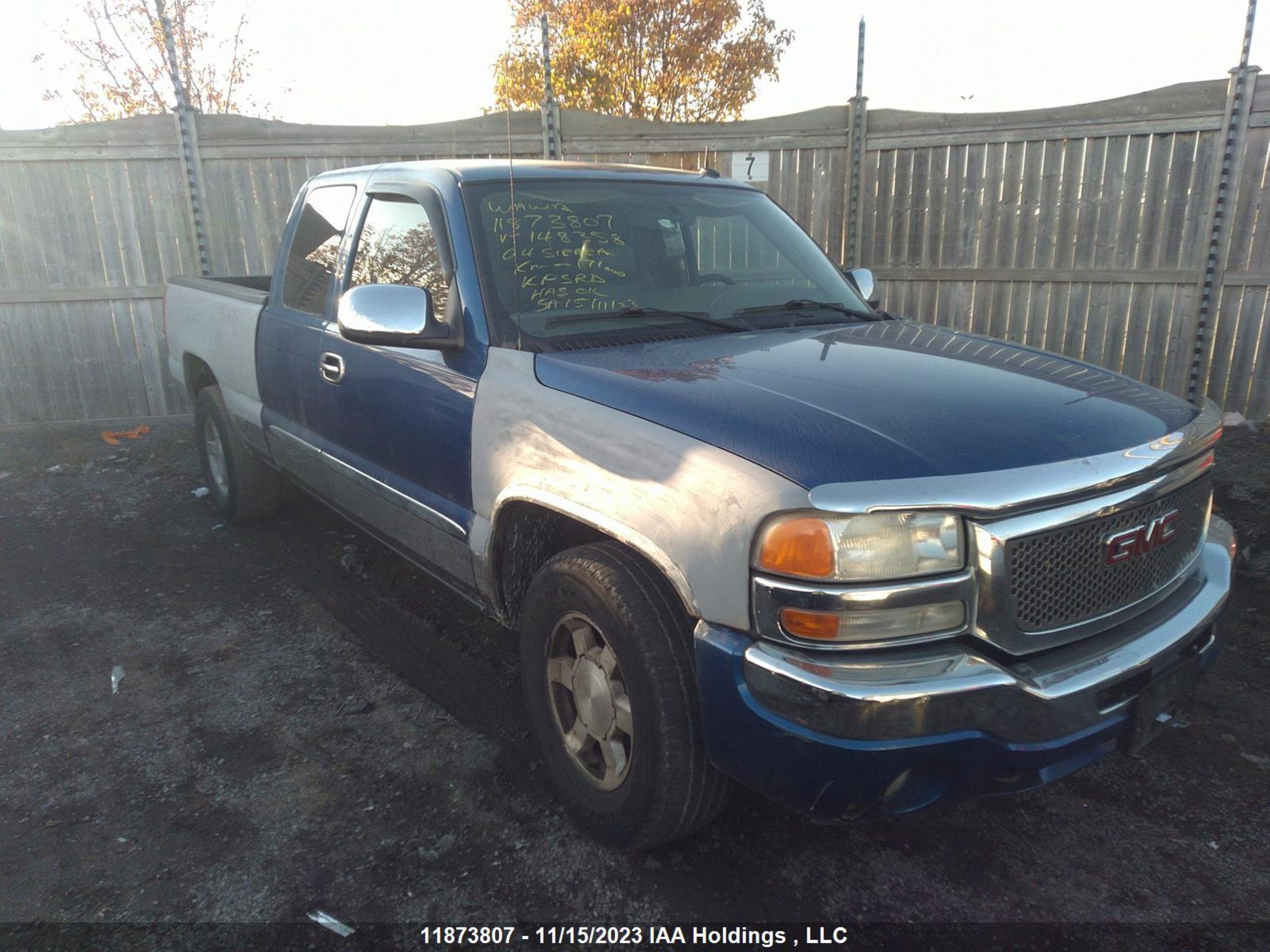 Photo 0 VIN: 2GTEK19T641148358 - GMC SIERRA 