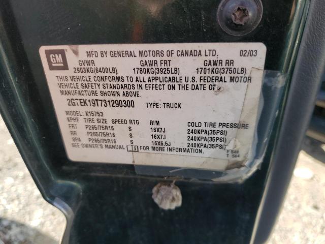 Photo 11 VIN: 2GTEK19T731290300 - GMC NEW SIERRA 