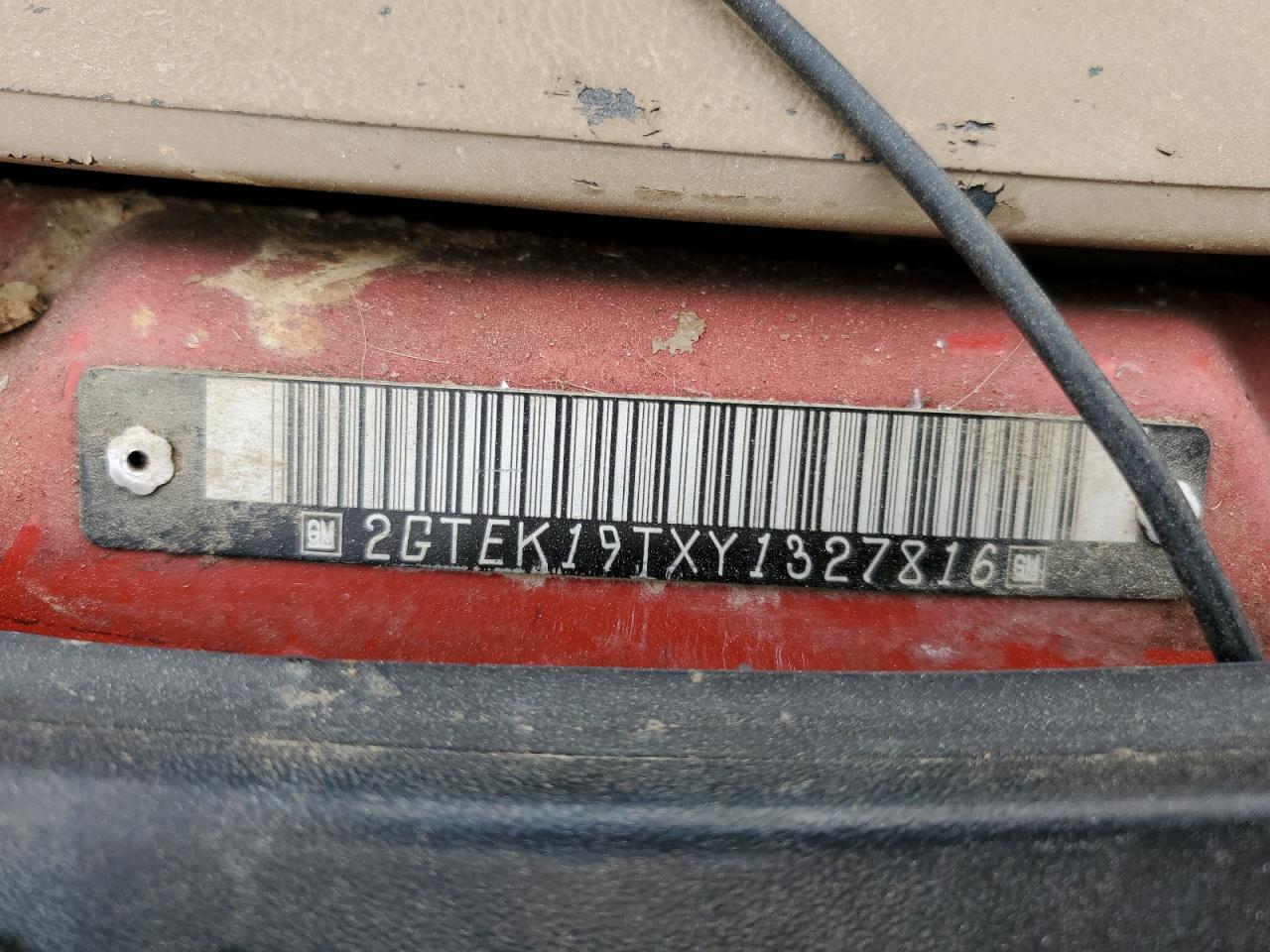 Photo 12 VIN: 2GTEK19TXY1327816 - GMC SIERRA 