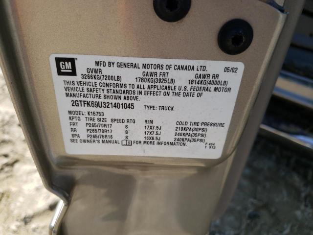 Photo 12 VIN: 2GTFK69U321401045 - GMC SIERRA K15 