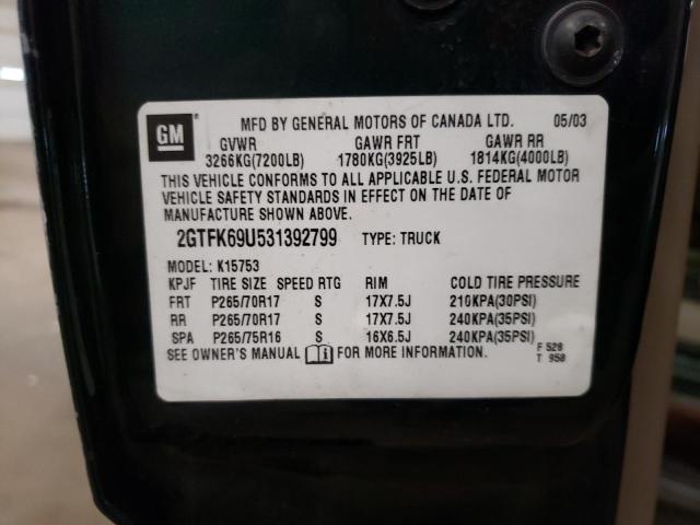 Photo 11 VIN: 2GTFK69U531392799 - GMC SIERRA K15 