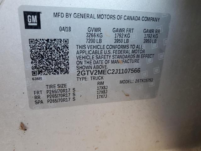 Photo 11 VIN: 2GTV2MEC2J1107566 - GMC SIERRA K15 