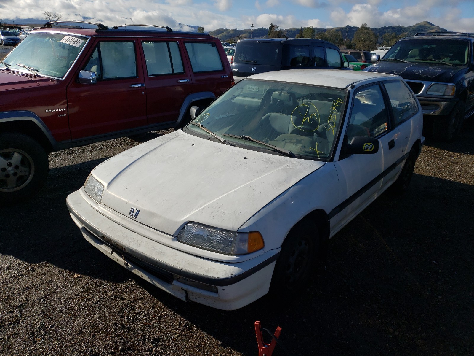 Photo 1 VIN: 2HGED6453MH592922 - HONDA CIVIC DX 