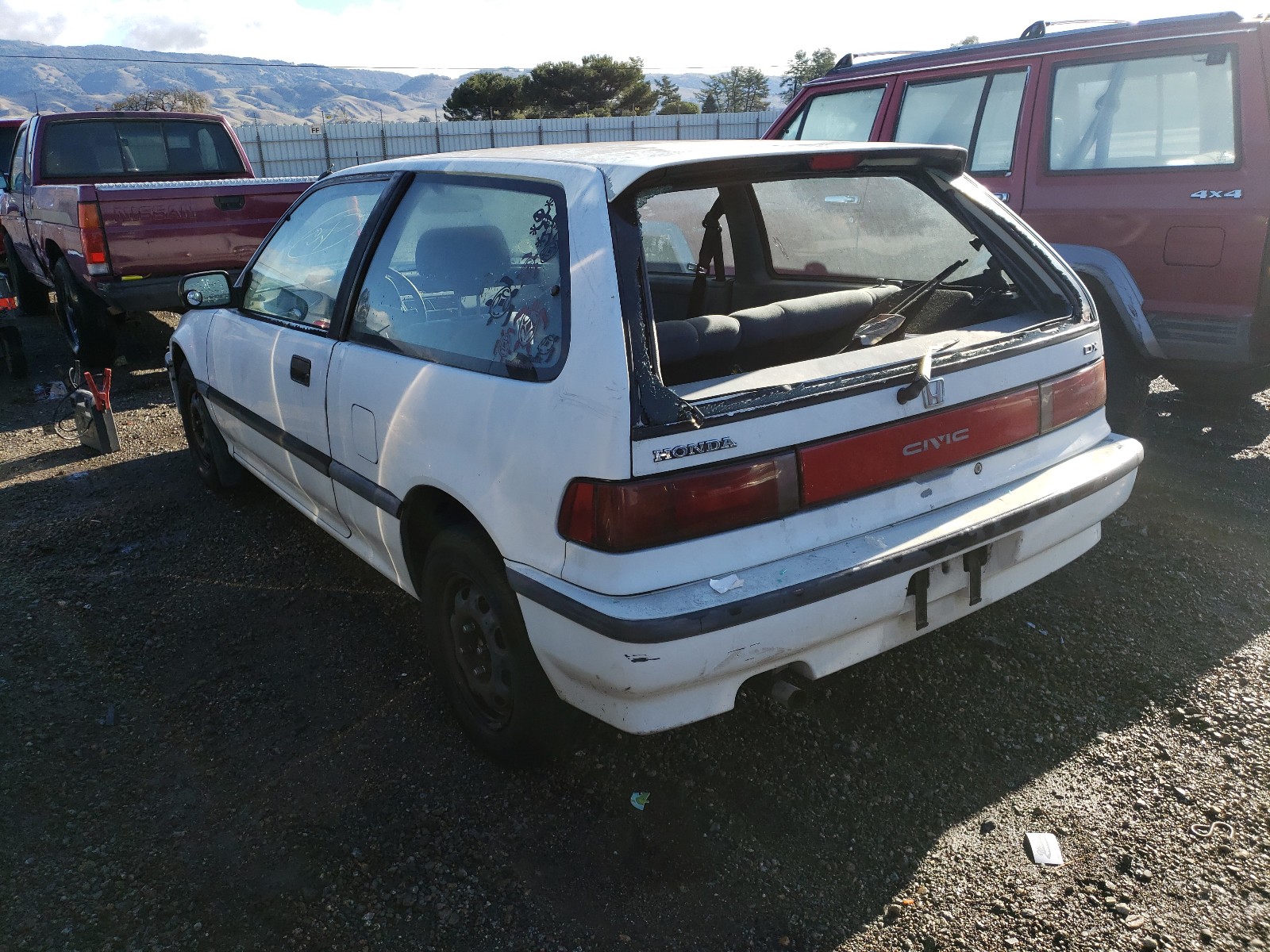 Photo 2 VIN: 2HGED6453MH592922 - HONDA CIVIC DX 