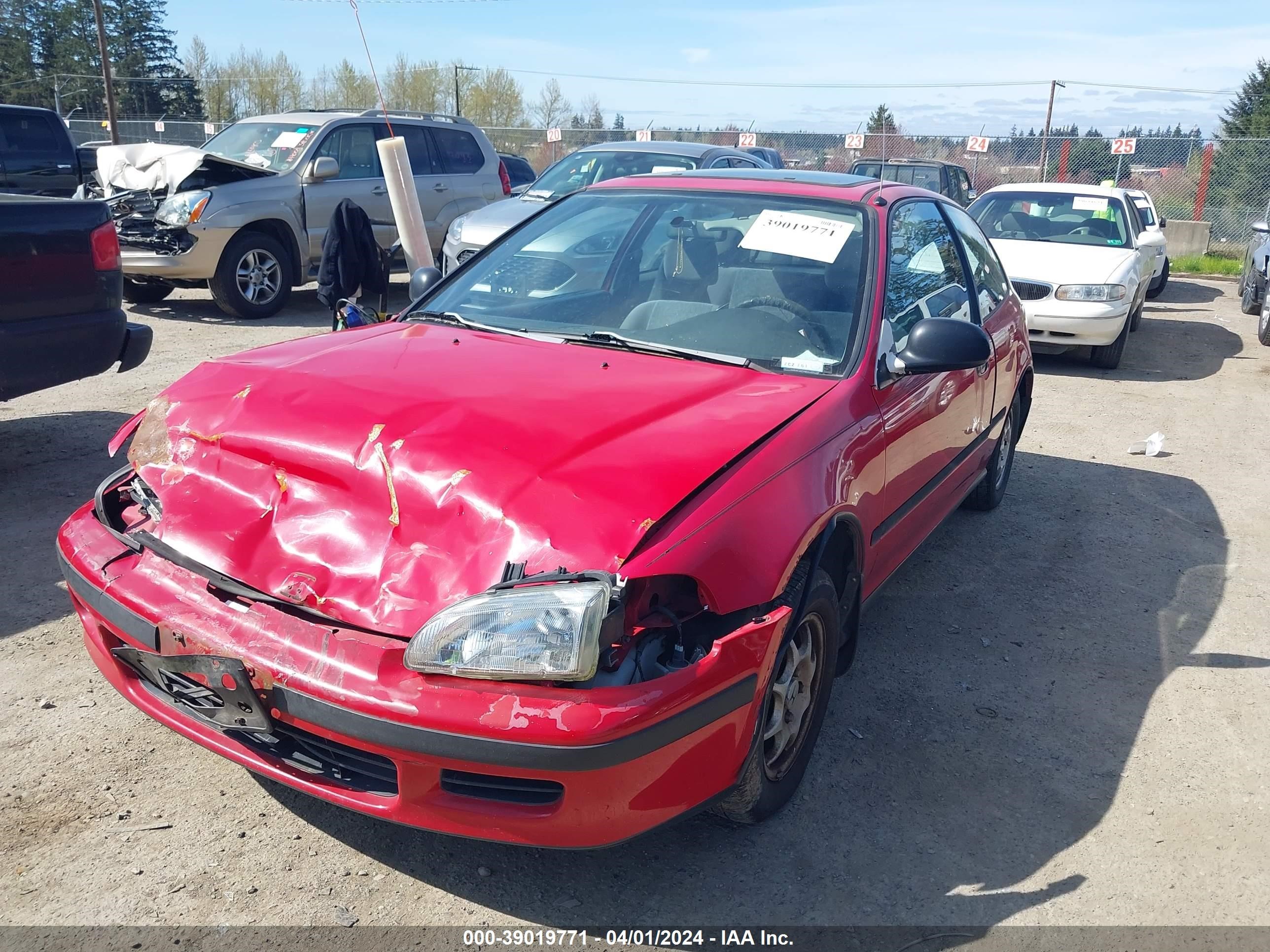 Photo 1 VIN: 2HGEH2362NH527231 - HONDA CIVIC 