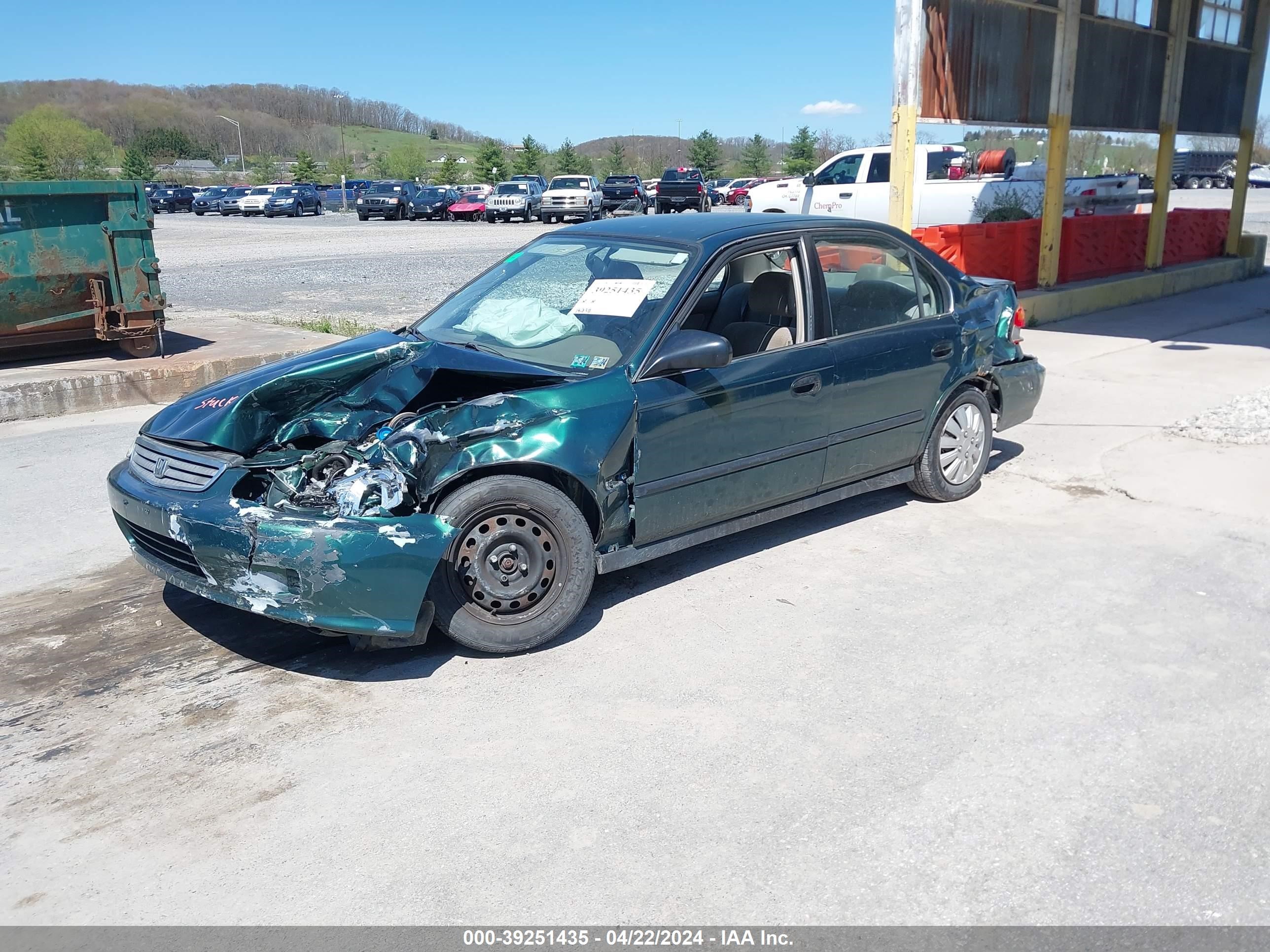 Photo 1 VIN: 2HGEJ6675YH527230 - HONDA CIVIC 