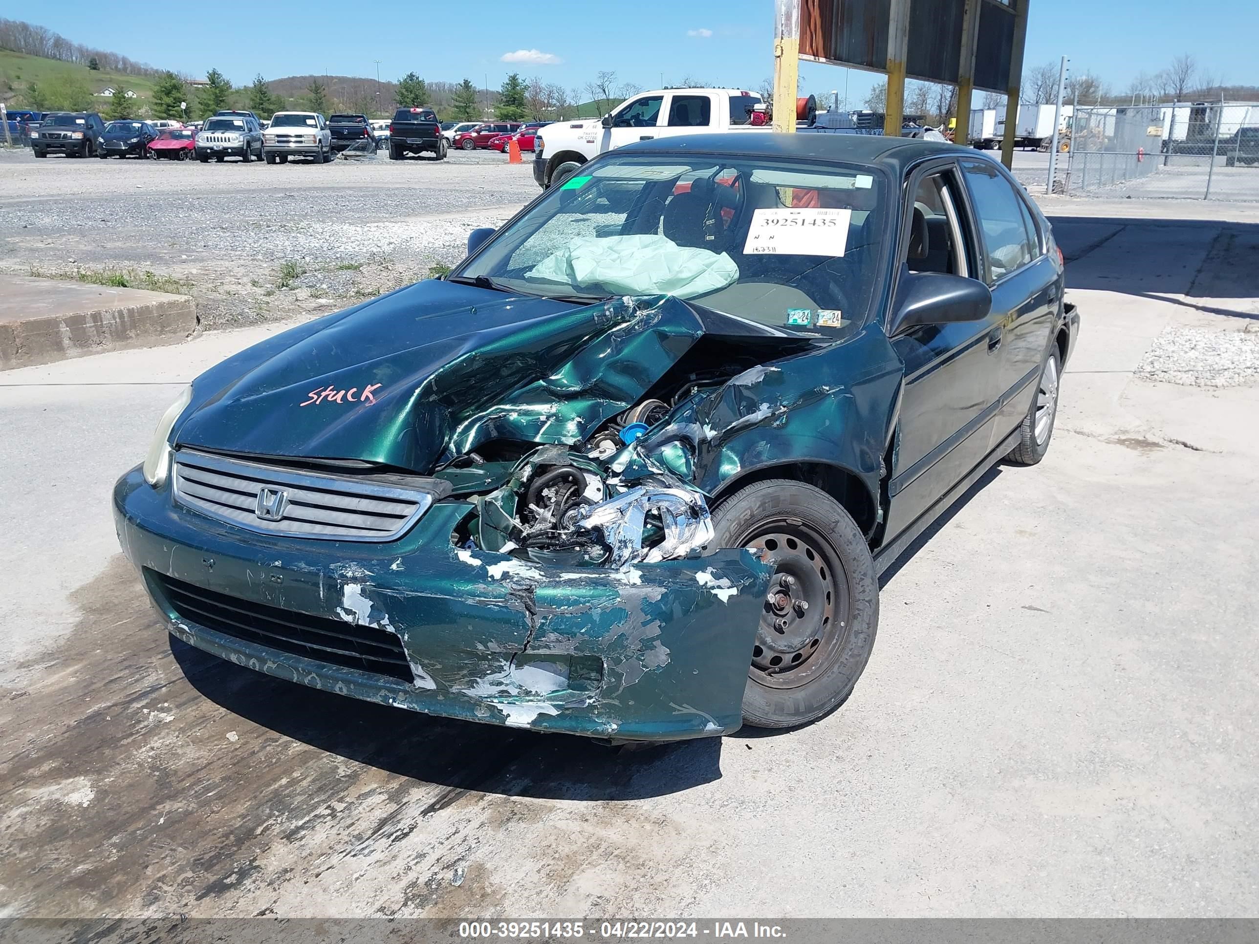 Photo 5 VIN: 2HGEJ6675YH527230 - HONDA CIVIC 