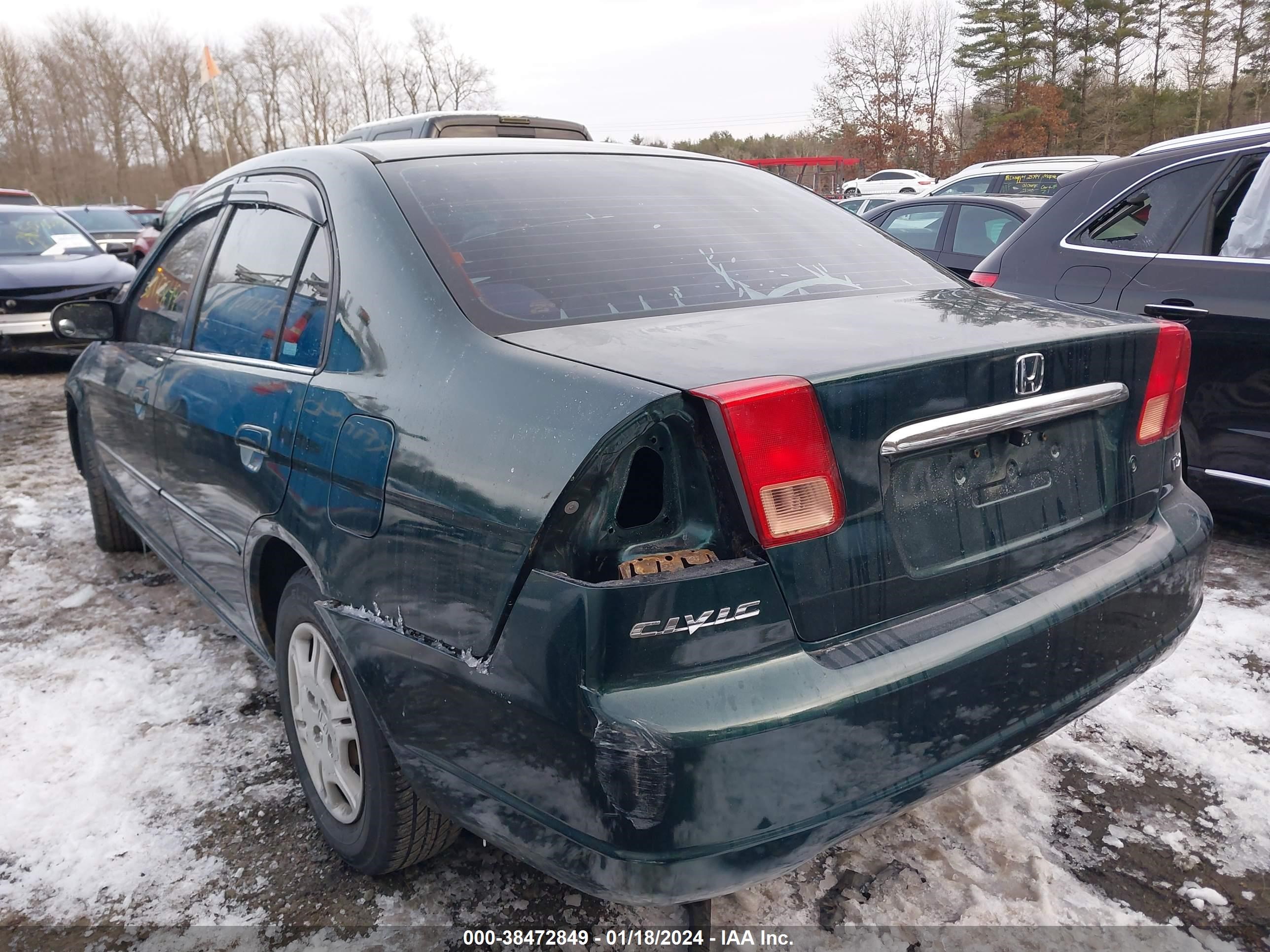 Photo 2 VIN: 2HGES15241H619425 - HONDA CIVIC 