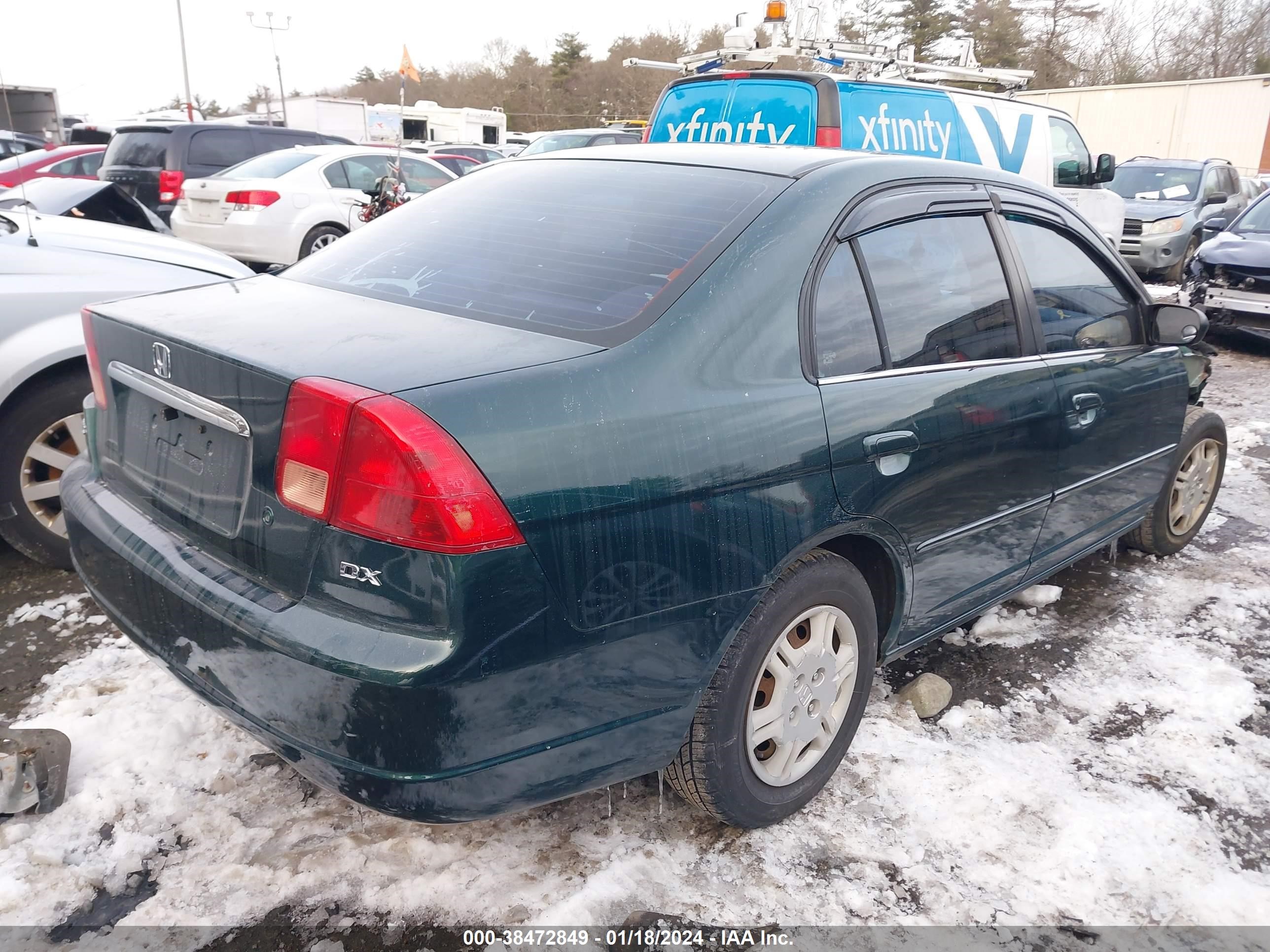 Photo 3 VIN: 2HGES15241H619425 - HONDA CIVIC 