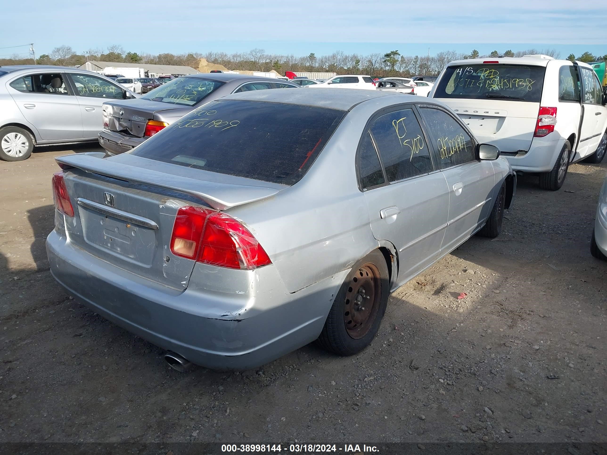 Photo 3 VIN: 2HGES15542H509521 - HONDA CIVIC 