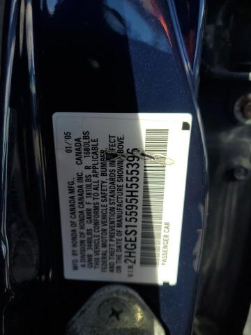 Photo 11 VIN: 2HGES15595H555396 - HONDA CIVIC 