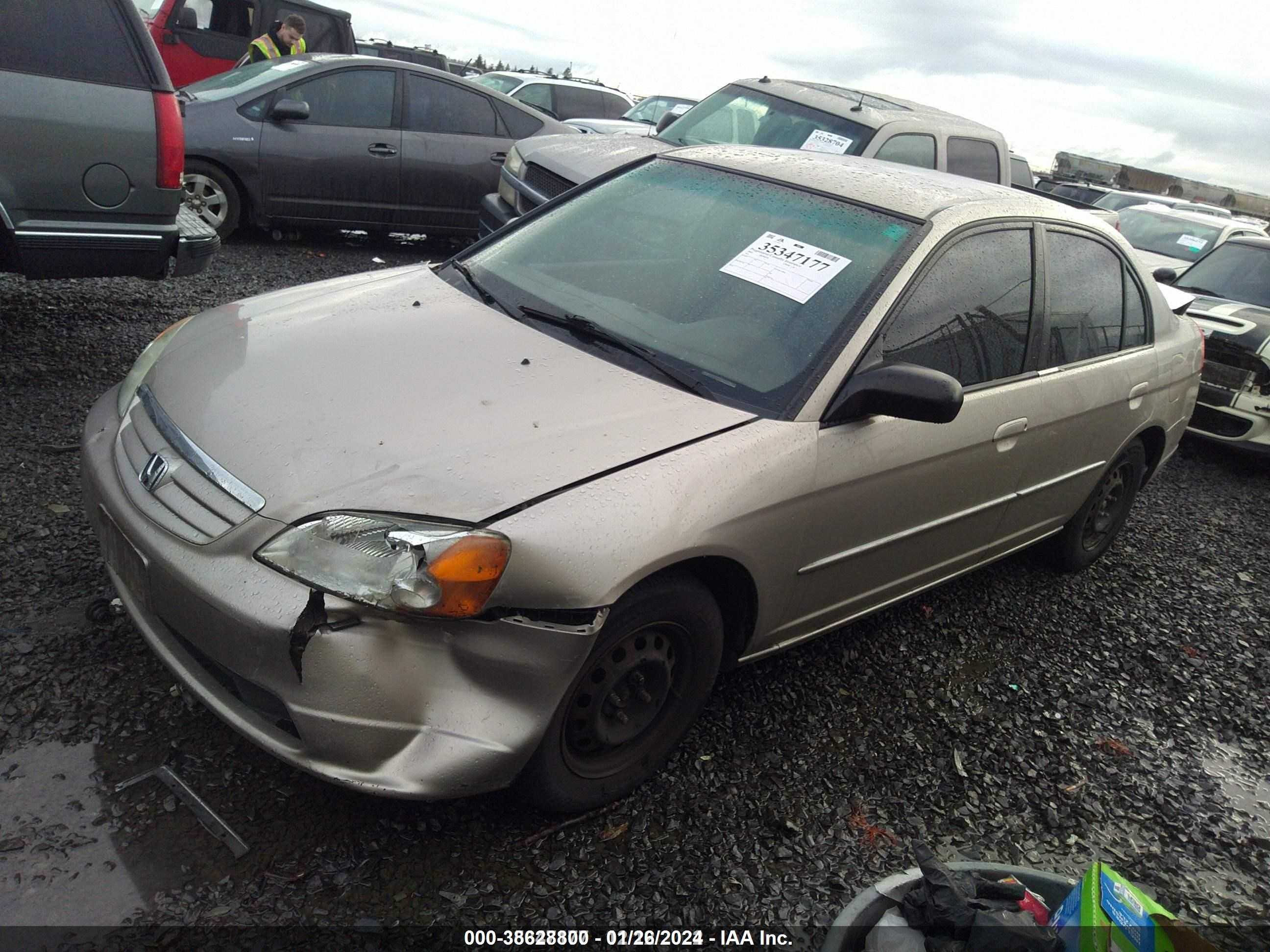 Photo 2 VIN: 2HGES15632H550571 - HONDA CIVIC 