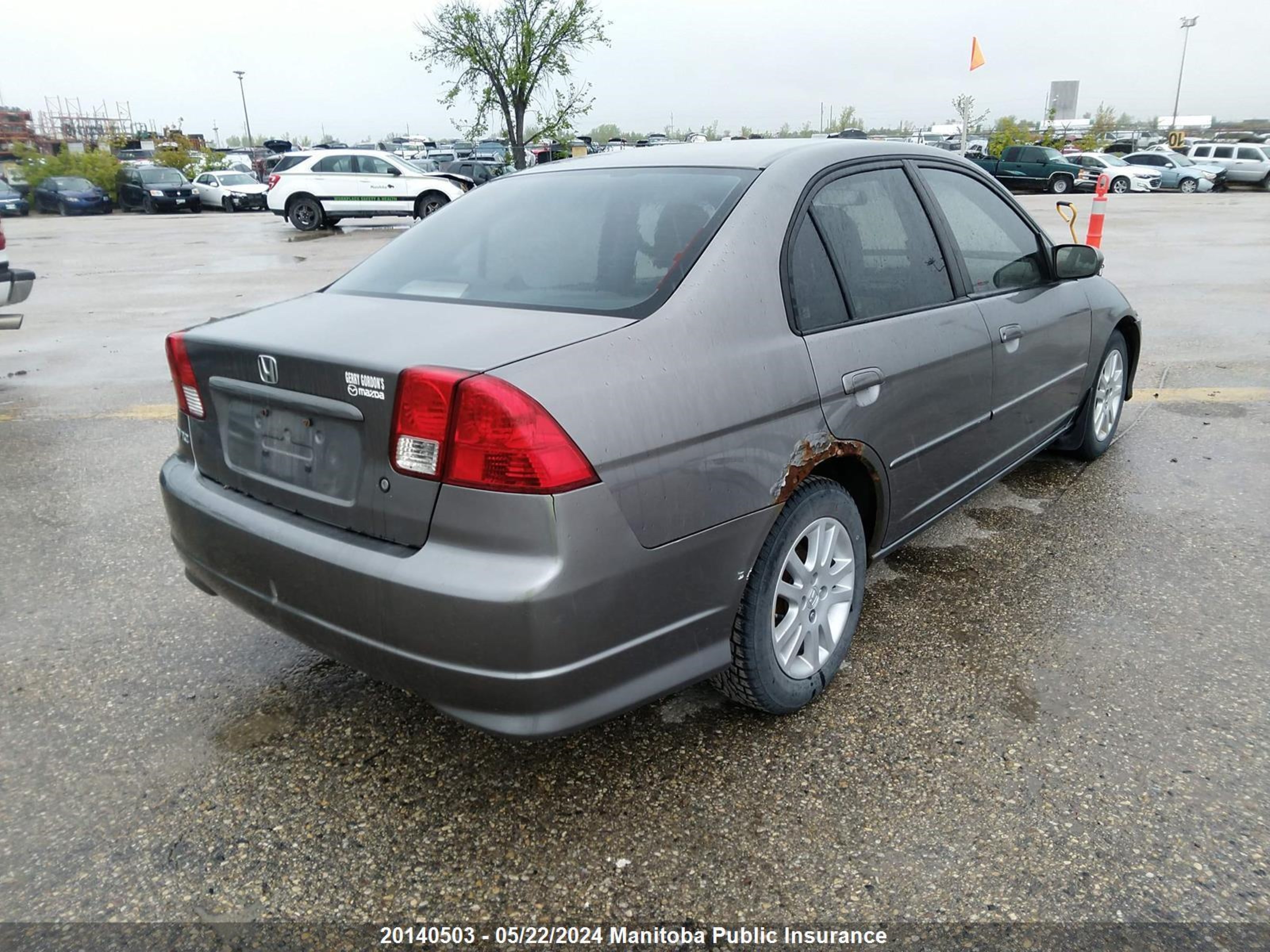 Photo 3 VIN: 2HGES15645H035731 - HONDA CIVIC 