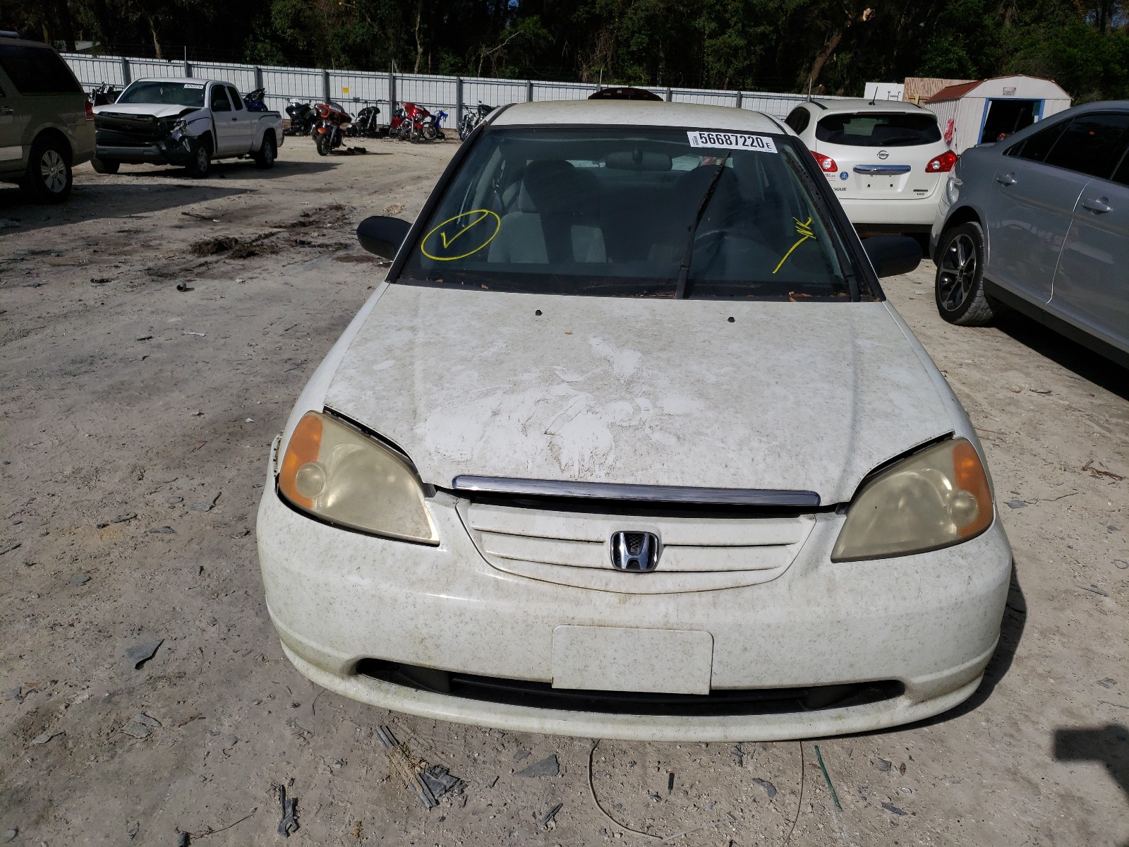 Photo 8 VIN: 2HGES162X1H502608 - HONDA CIVIC DX 