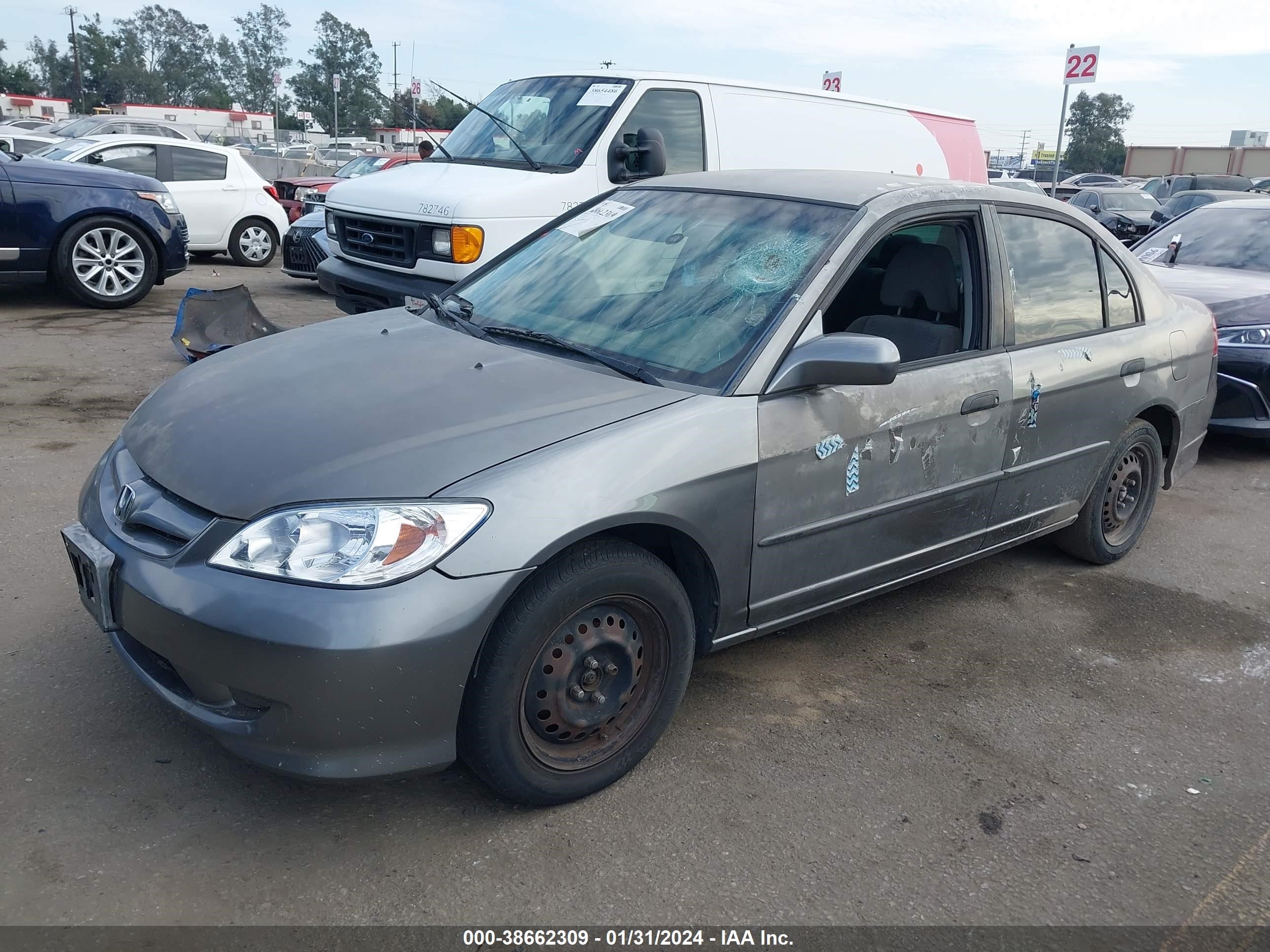 Photo 1 VIN: 2HGES16305H600061 - HONDA CIVIC 