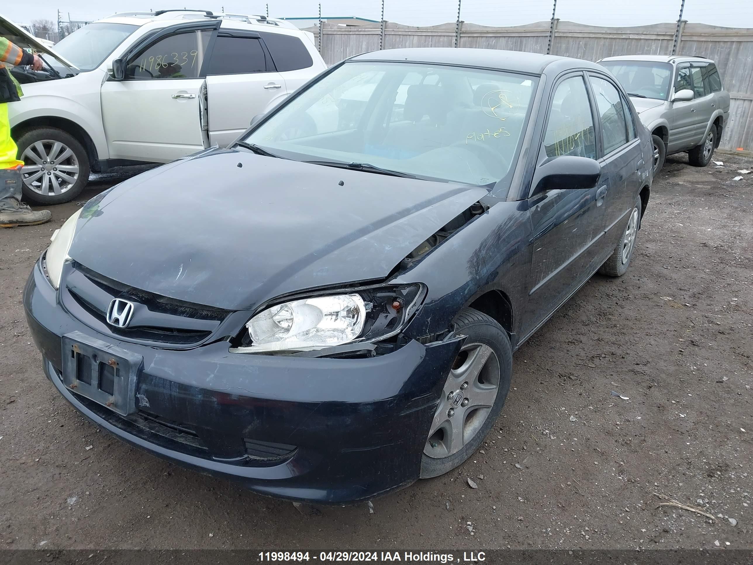 Photo 1 VIN: 2HGES16335H022084 - HONDA CIVIC 