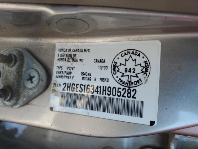 Photo 12 VIN: 2HGES16341H905282 - HONDA CIVIC DX 