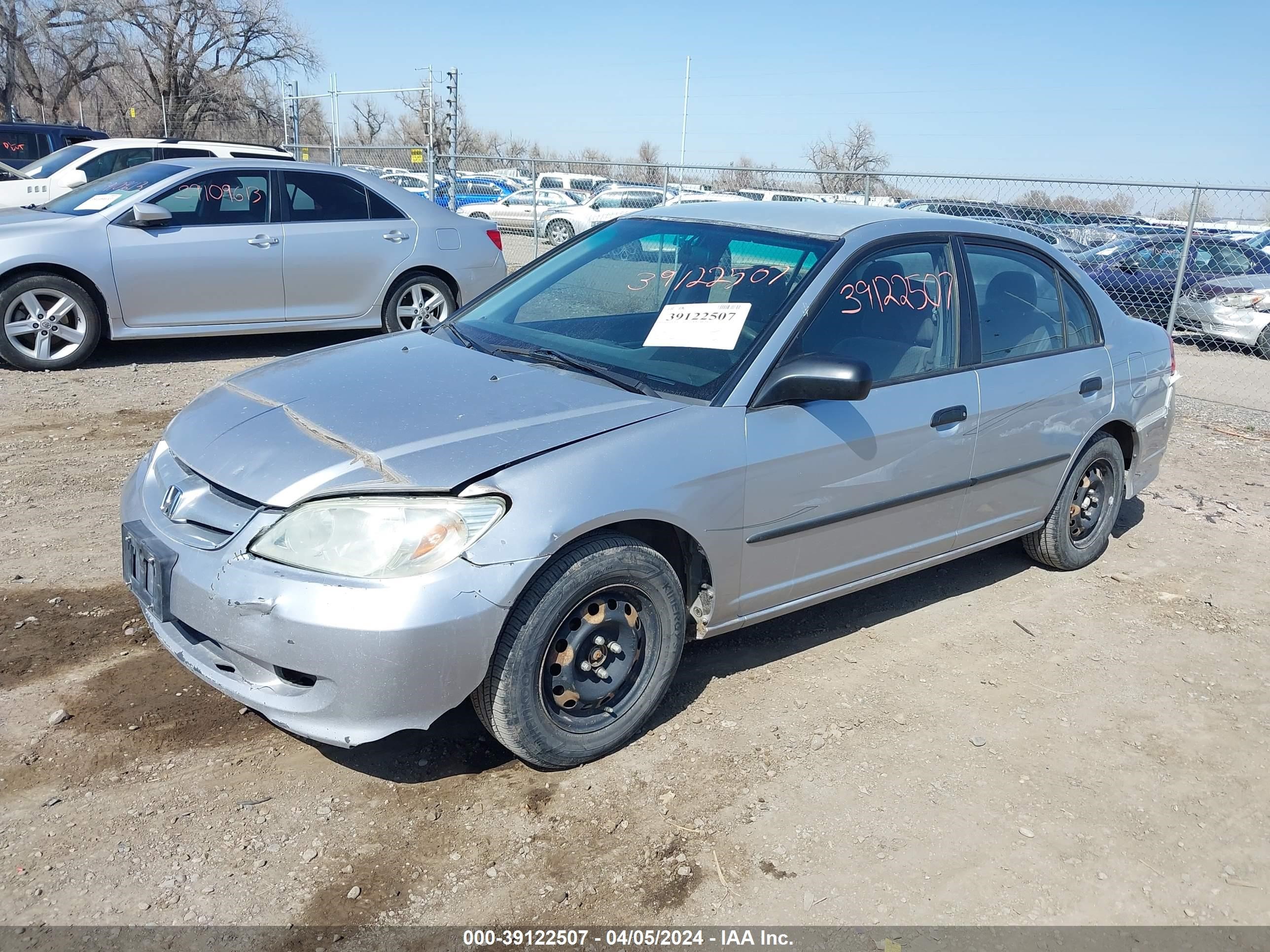 Photo 1 VIN: 2HGES16344H596398 - HONDA CIVIC 