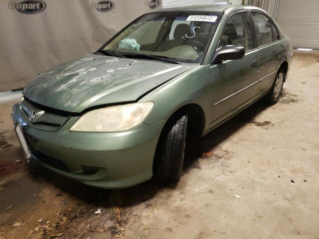 Photo 1 VIN: 2HGES16344H630971 - HONDA CIVIC DX V 