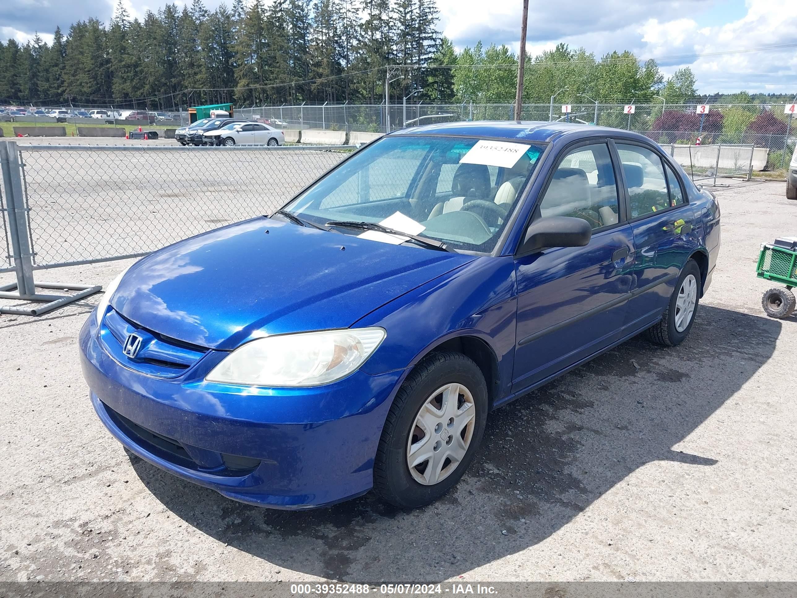 Photo 1 VIN: 2HGES16375H589723 - HONDA CIVIC 