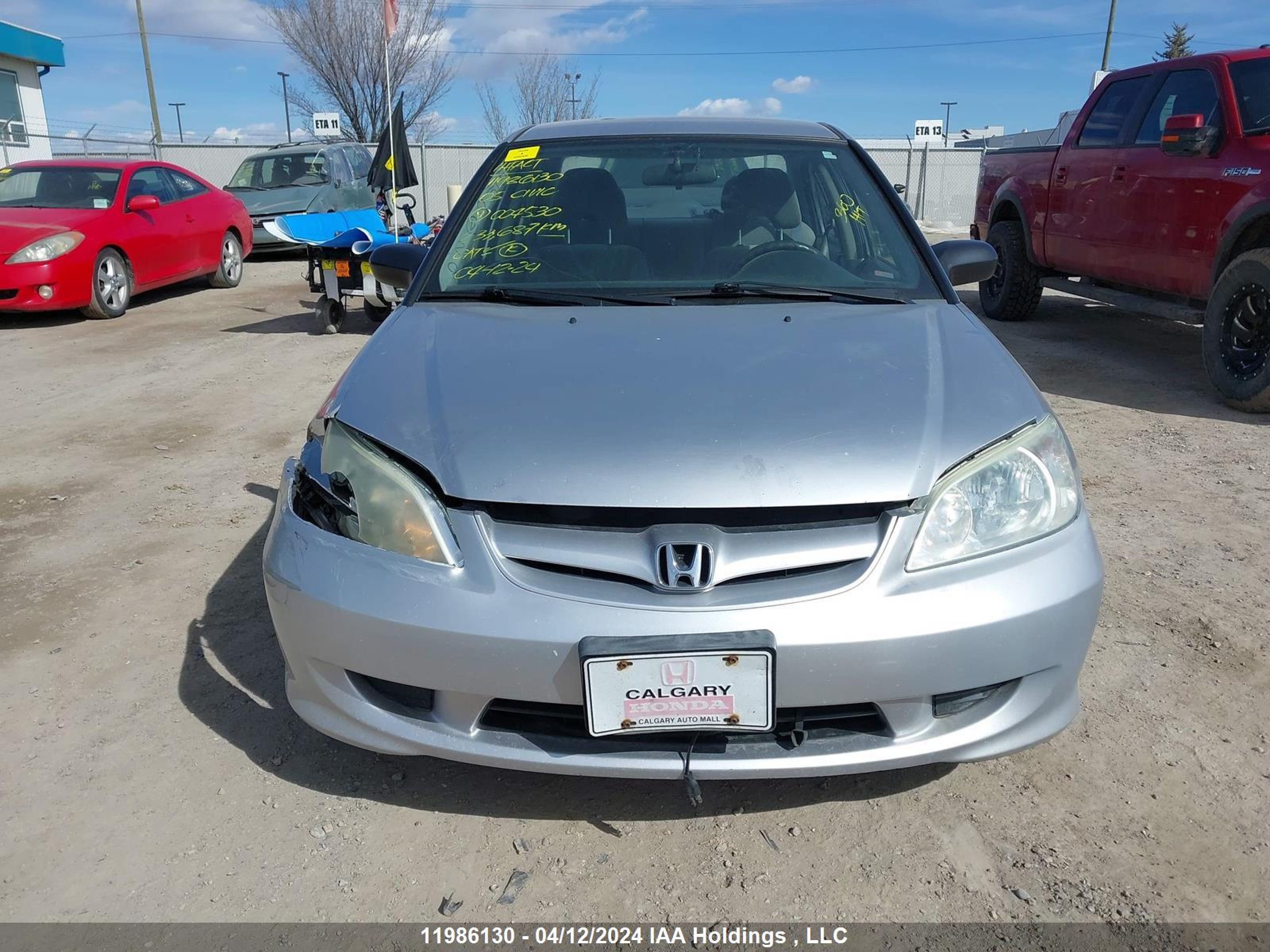 Photo 11 VIN: 2HGES16395H004530 - HONDA CIVIC 