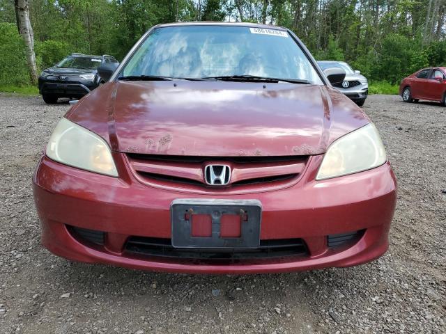 Photo 4 VIN: 2HGES16395H043327 - HONDA CIVIC DX V 