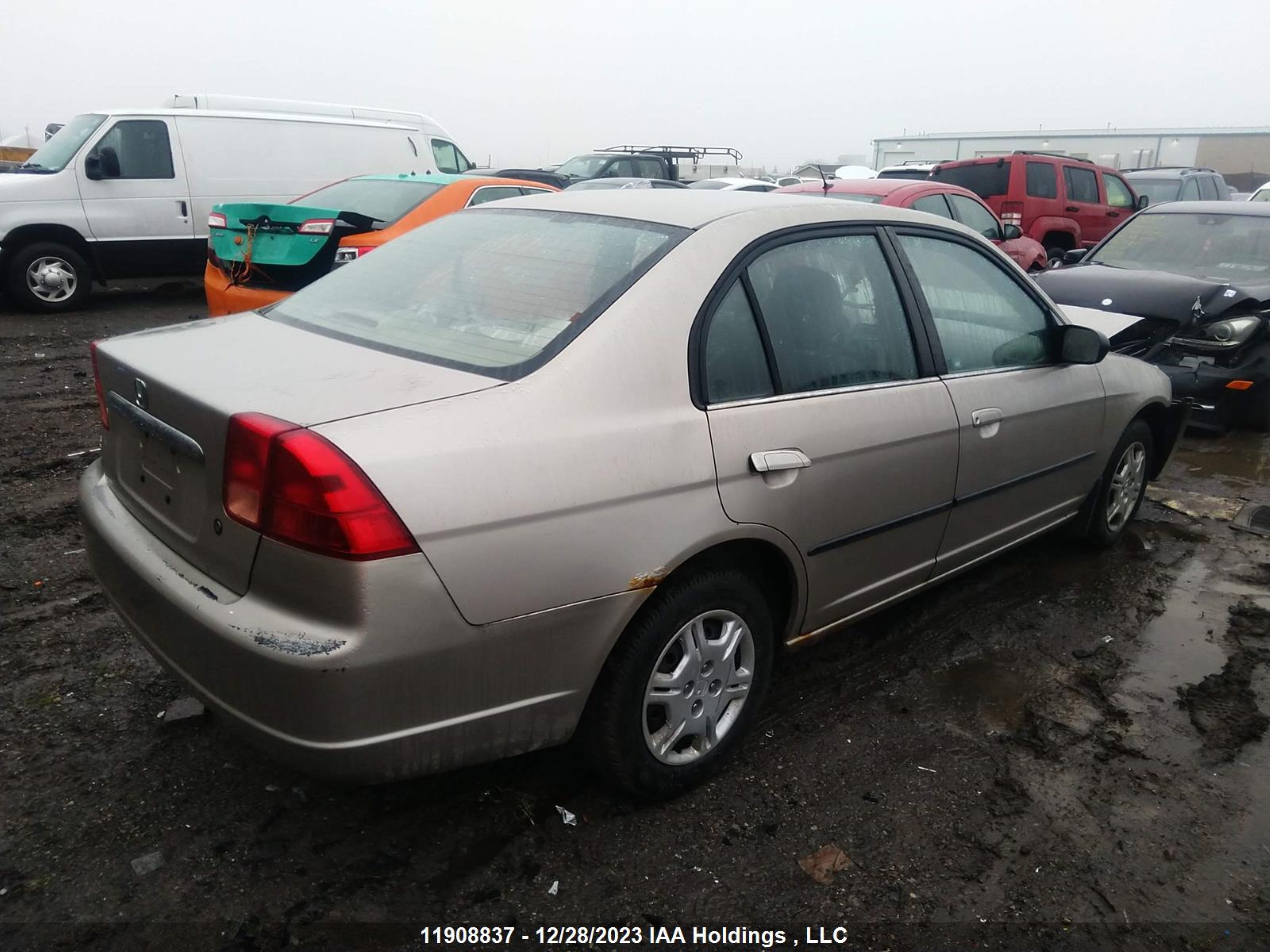 Photo 3 VIN: 2HGES16442H908404 - HONDA CIVIC 