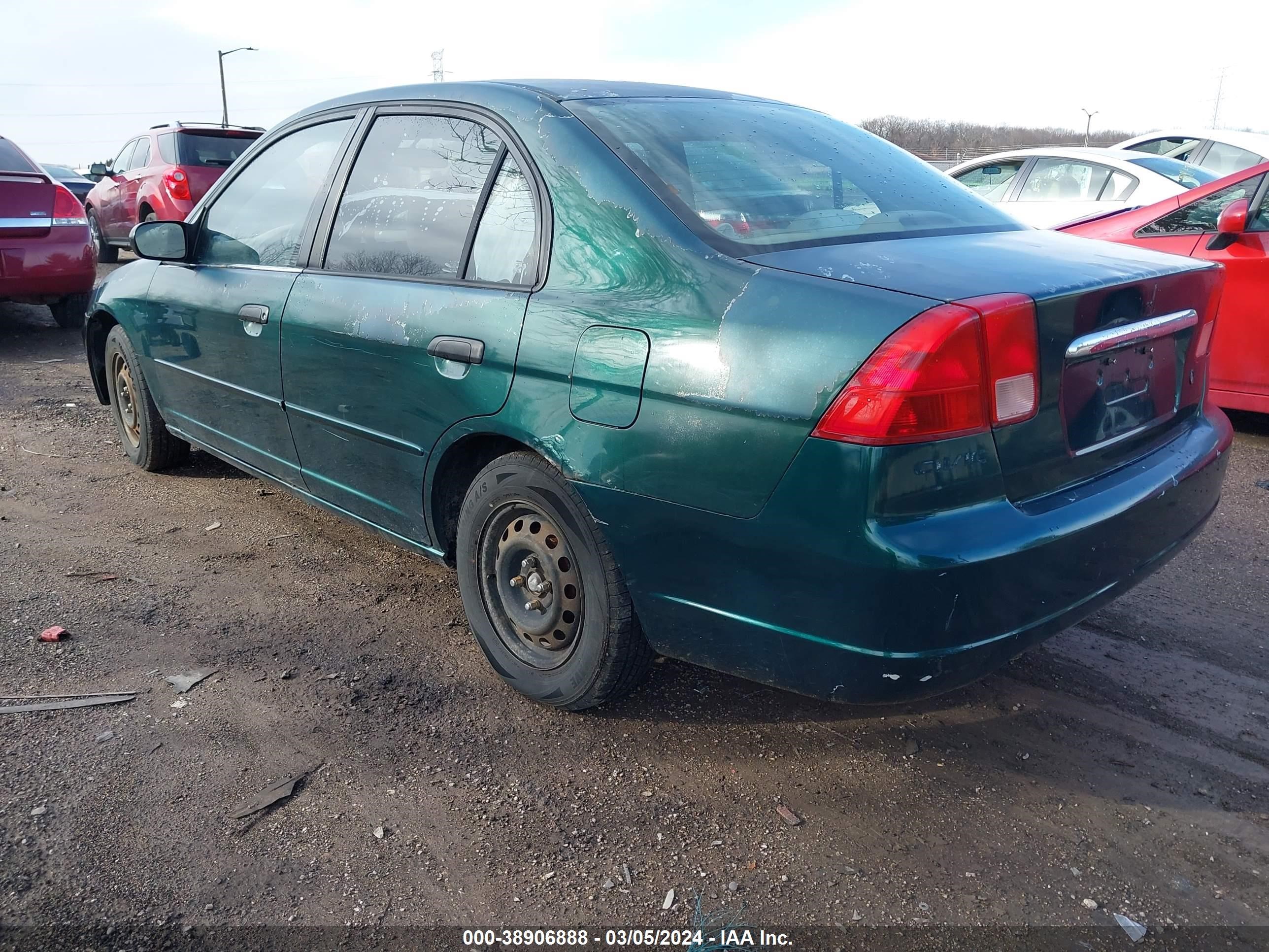 Photo 2 VIN: 2HGES16501H571995 - HONDA CIVIC 