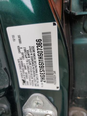 Photo 11 VIN: 2HGES16511H507366 - HONDA CIVIC 