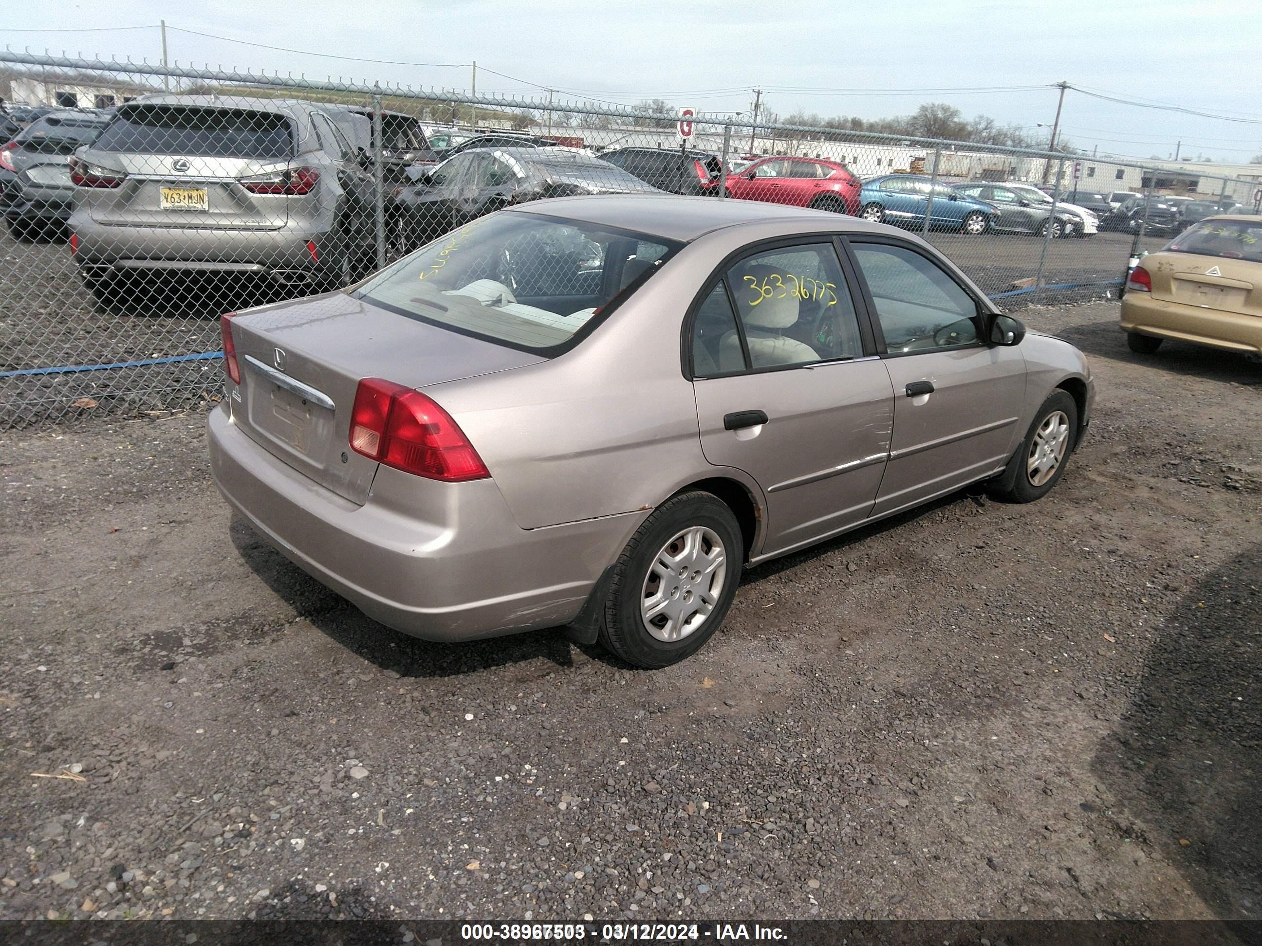 Photo 4 VIN: 2HGES16511H612036 - HONDA CIVIC 