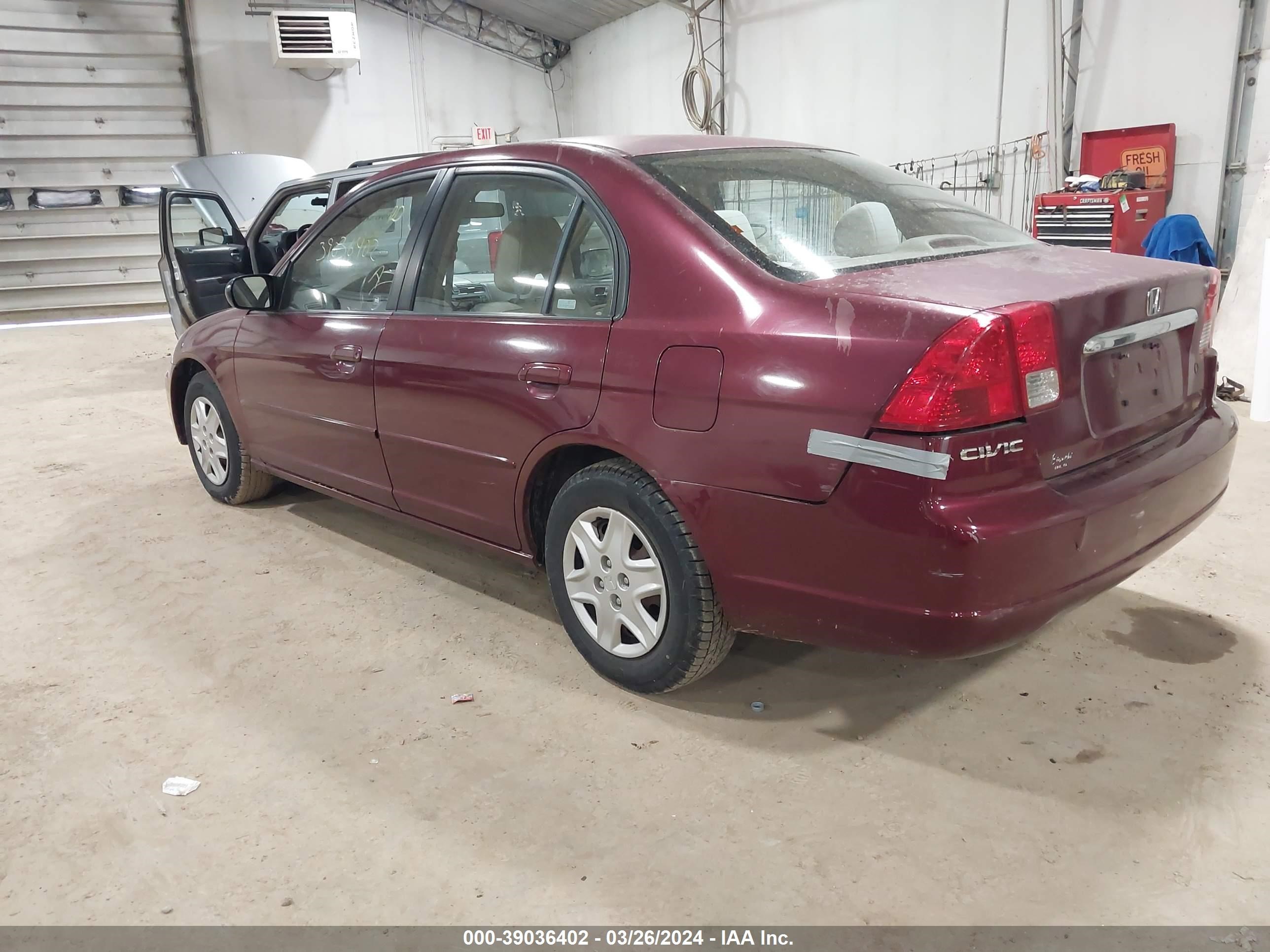 Photo 2 VIN: 2HGES16523H625042 - HONDA CIVIC 