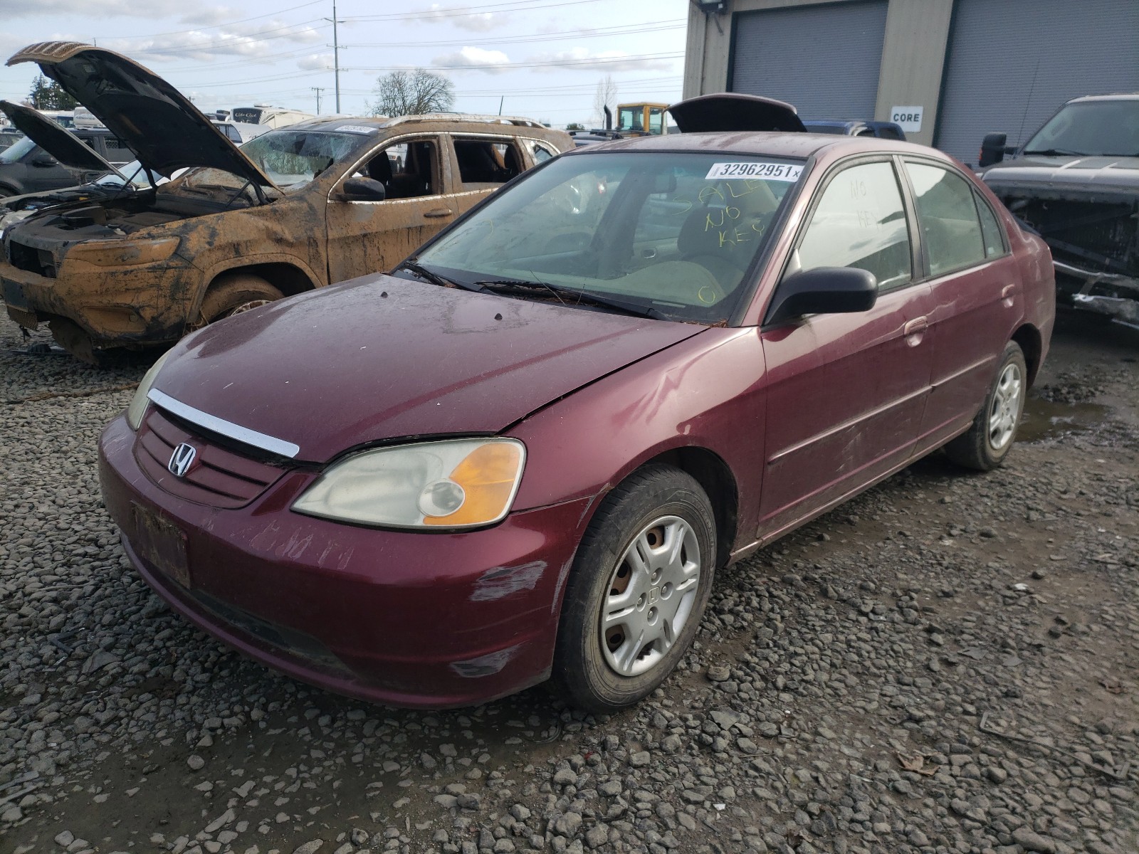 Photo 1 VIN: 2HGES16532H579493 - HONDA CIVIC LX 